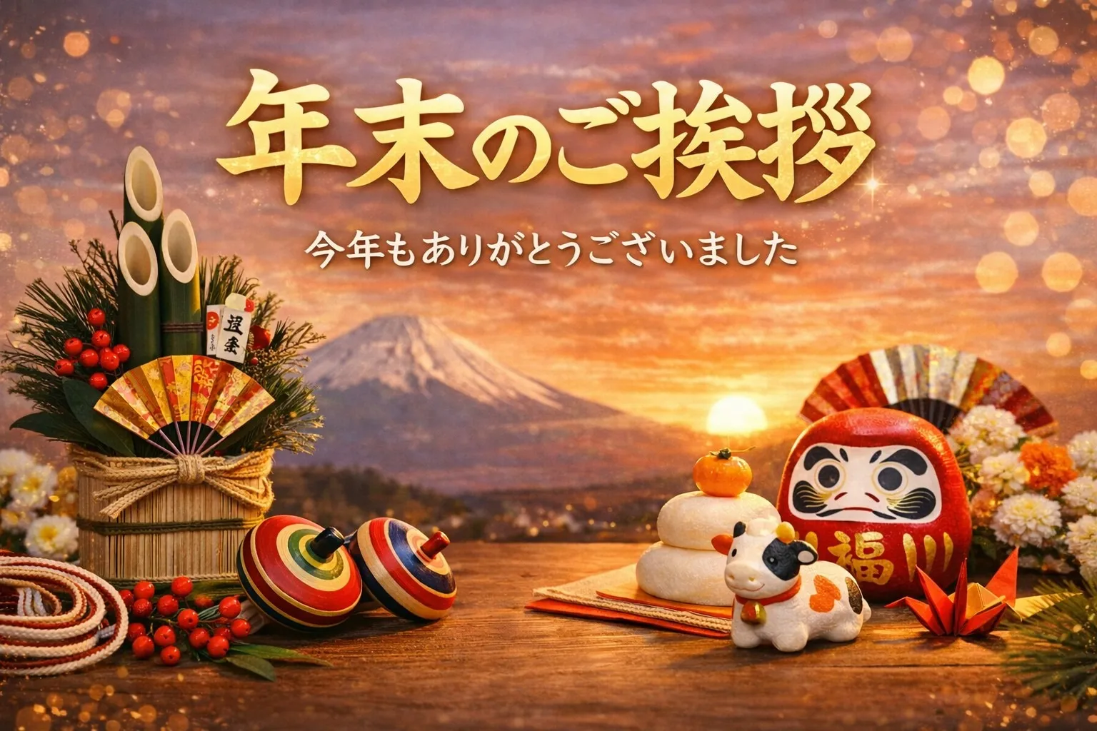 年末のご挨拶